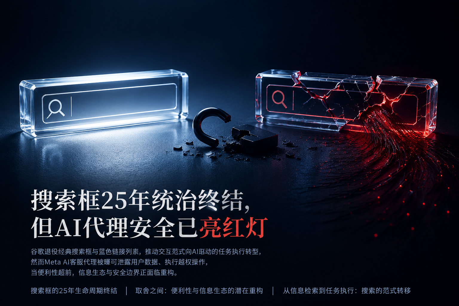 搜索框25年统治终结，但AI代理安全已亮红灯