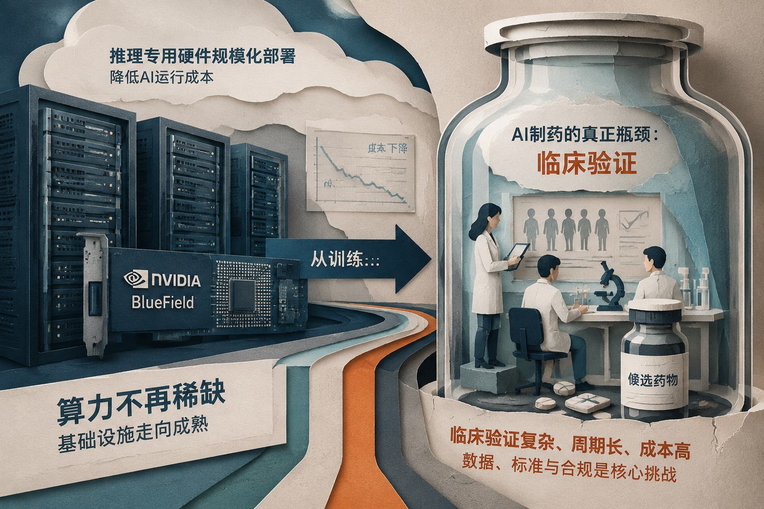 算力不再稀缺，但AI制药的真正瓶颈已转移到临床验证