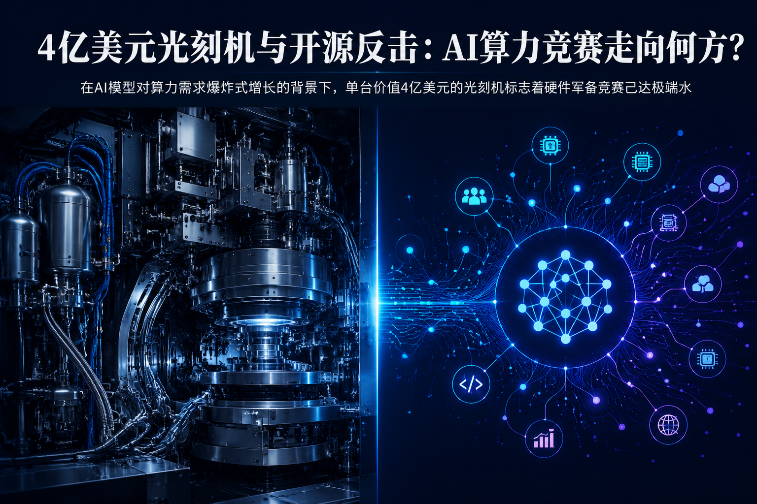 4亿美元光刻机与开源反击：AI算力竞赛走向何方？
